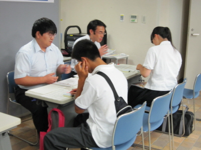 ICプレイヤー体験の様子